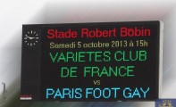 Match contre le Paris Foot Gay