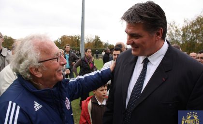 Match contre les anciens du P.S.G.