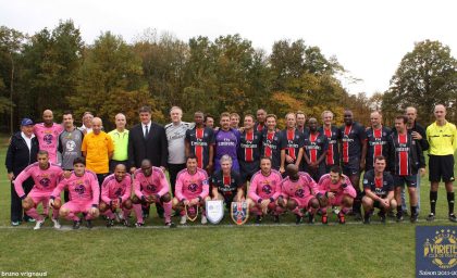 Match contre les anciens du P.S.G.