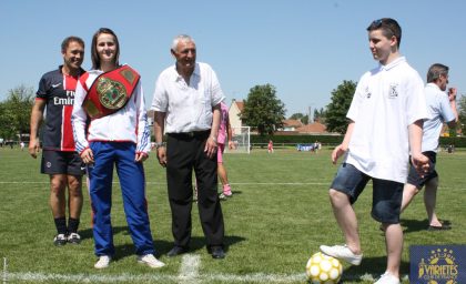 Match contre les anciens du P.S.G.