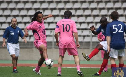 Match contre l'Equipe de France des Médias