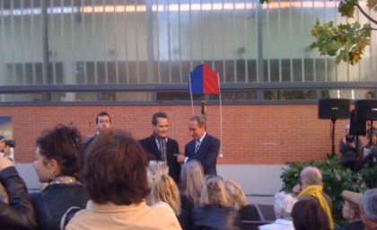Inauguration de la rue Léon Schwartzenberg