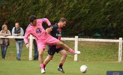 Match contre les anciens du P.S.G.