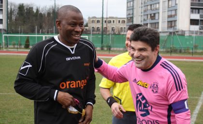 Match contre l'A.S. Orange