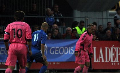 Match contre la Sélection Géodis