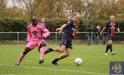 Match contre les anciens du P.S.G.