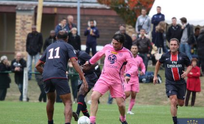 Match contre les anciens du P.S.G.