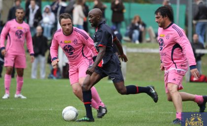 Match contre les anciens du P.S.G.