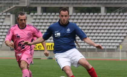 Match contre l'Equipe de France des Médias