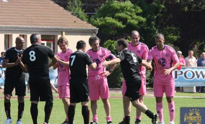 Match contre les anciens du P.S.G.