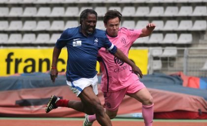 Match contre l'Equipe de France des Médias