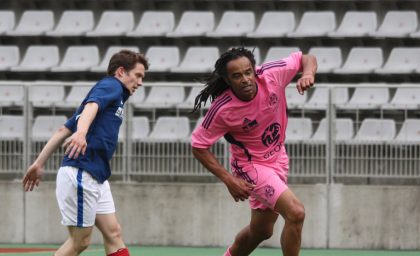 Match contre l'Equipe de France des Médias