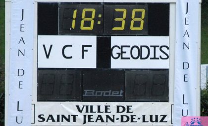 Match contre la sélection Géodis