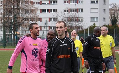 Match contre l'A.S. Orange