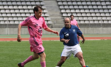 Match contre l'Equipe de France des Médias