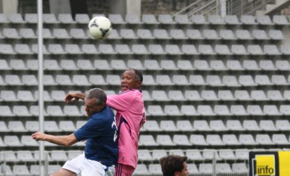 Match contre l'Equipe de France des Médias