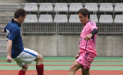 Match contre l'Equipe de France des Médias