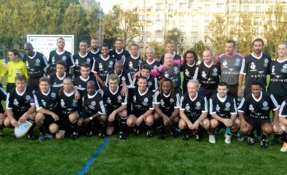 Match contre l'Equipe de France des Parlementaires