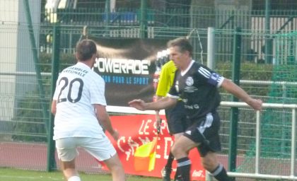 Match contre l'Equipe de France des Parlementaires