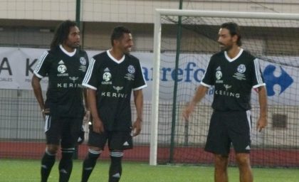 Match contre l'Equipe de France des Parlementaires