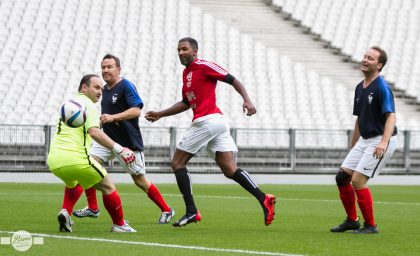 Match contre l'équipe de France des Parlementaires