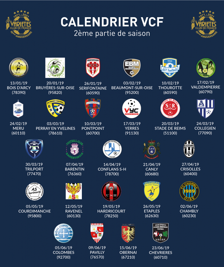 Les actualités Variétés Club de France